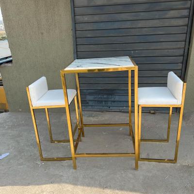 China Modern Classical Gold Frame Marble Top Simple Design Cocktail Tables For Sale for sale