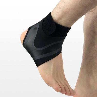 China Non-Slip Custom Adjustable Foot Brace Protection Ankle Strap Unisex Sports Ankle Support for sale