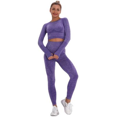 China Breathable Seamless Workout Yoga Sets Free Samples Sports For Women Style Time Yoga Set for sale