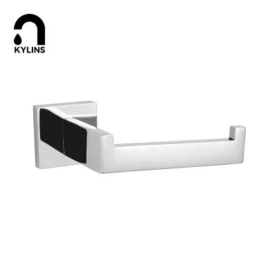 China Durable And Easy To Clean Customable Minimalist Wall Mounted Tissue Roll Holder 304 Stainless Steel Bathroom Toilet Paper Holder for sale