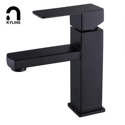 China Bathroom Faucets Modern Design Temperature Control Basin Mixer 304 Stainless Steel Thermostatic Luxury Faucet for sale