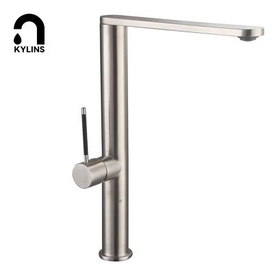 China New Design Durable Operation Thermostatic Faucets Single Handheld Thermostatic Modern Kitchen Faucet For Sink for sale