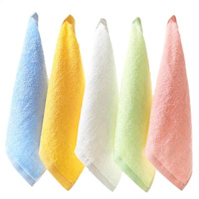 China 100%Bamboo Baby Face Towel Washcloths Gift 100%Bamboo Universal Child Safe Bamboo Towel Set 6-Pack for sale