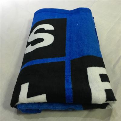 China Hypoallergenic Wholesale Black Cotton Velvet GYM Towels Sports Band Towel for sale