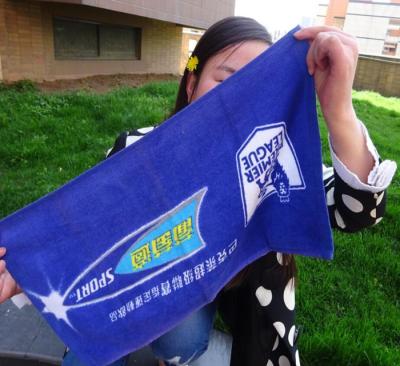 China Personalized Logo Gym Towels Terry Velor Spirit Rally Towel Hypoallergenic 100% Cotton 11