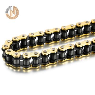 China Professional Heavy Duty Motorbike Repair Part Carbon Steel 40Mn 45Mn Motorcycles 520H Roller Chains Motorcycle 520 Chain for sale