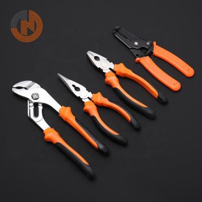 China Portable Multi Function Tools Carbon Steel Universal Electric Cutter Pliers 4pcs Wire Cutting Pliers Set for sale