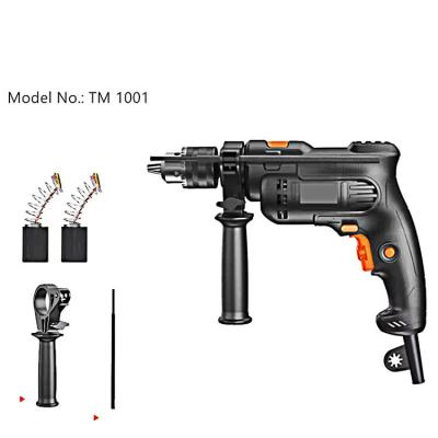 China 2022 New Power Tool Auto Repair Set 13mm 750W Attached Electric Impact Drill Machine with Drill Bits and Screws for sale