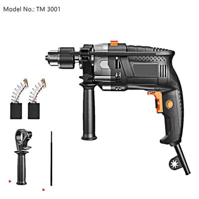 China 1100 Watt High Quality 13mm Electric Power AC Tool Kit Combo Corded Impact Drill Portable Professional for sale