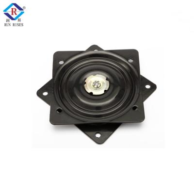 China 2021 6.5 inch A07 modern adjust biaxial susan swivel plate lazy swivel plate in stock for sale