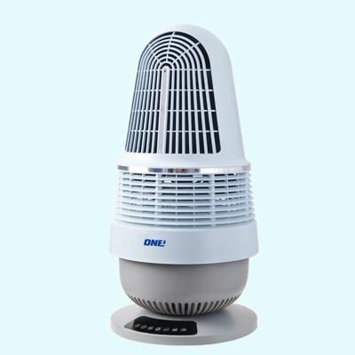 China With negative generator and Ion floor type small night light household tower fan silent remote control fan for sale