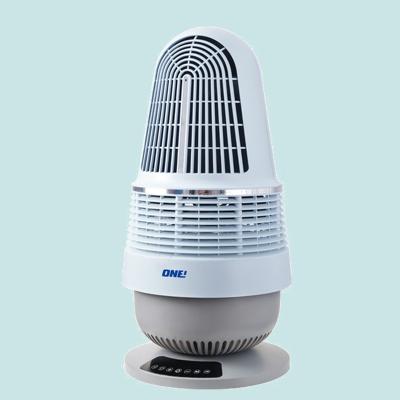 China With Negative Ion Generator Safety Tower Leafless Fan and Small Fresh Natural Air Cooler Night Light Fan Light New for sale