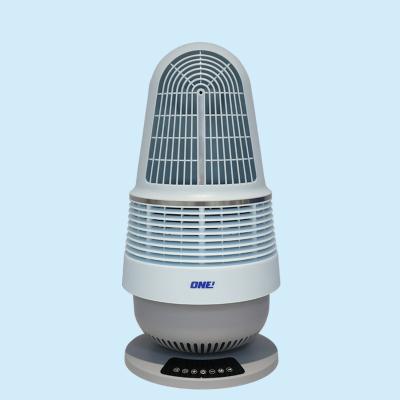 China With Negative Ion Generator Tower Fan Remote Control Air Cooler And Night Light Intelligent Small Vertical Leafless Fan Floor Fan for sale