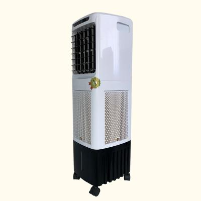 China With Negative Ion Generator Portable Household Mini Evaporative Air Cooler Mobile Air Conditioning Fan With 4 Cooling Pads for sale