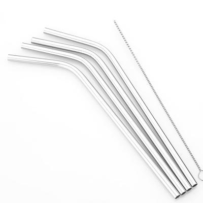 China Reusable Drinking Straws Viable Success Amazon Metal Stainless Steel Straw, Bar Accessories Customized Logo Color Box for sale