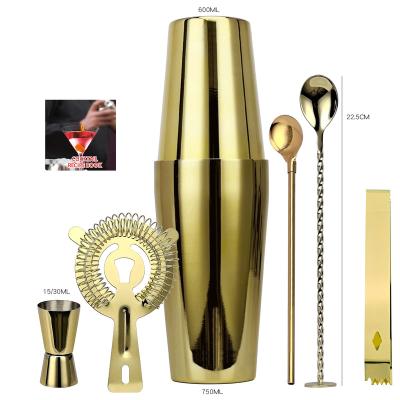 China Design Branded Cocktail Shaker Cocktail Shaker Set Wholesale Suppliers for sale