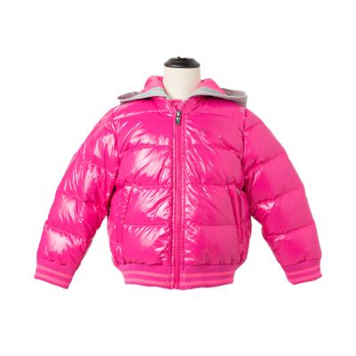 China New Down Jacket Winter Jacket Kids Windproof Design Double Sides For Shiny Bubble Coat Stripper Jacket for sale