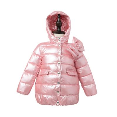 China 2021 breathable new design low price waterproof shiny girl's jackets kids winter jacket for kids for sale