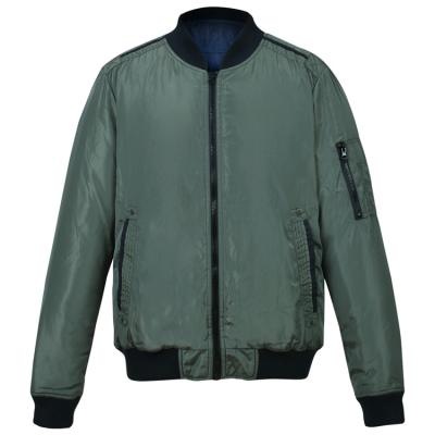 China OEM Custom Hot Selling Breathable Bomber Jackets Coats Men Green Winter Windproof for sale