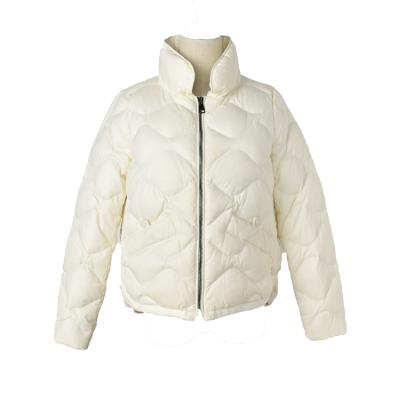 China OEM Breathable Custom Women Winter Jacket White Stripper Jacket For Stocking Stripper Jacket for sale