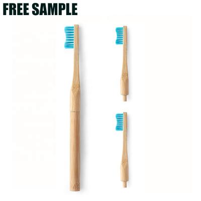 China Wholesale Custom Disposable Eco-Friendly Biodegradable Soft Black Bamboo Charcoal Free Sample Bamboo Toothbrush for sale