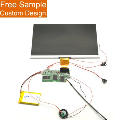 China Europe 7 Inch LCD Components Booklet Video Brochure Greeting Card Module Professional Factory Professional Factory for sale