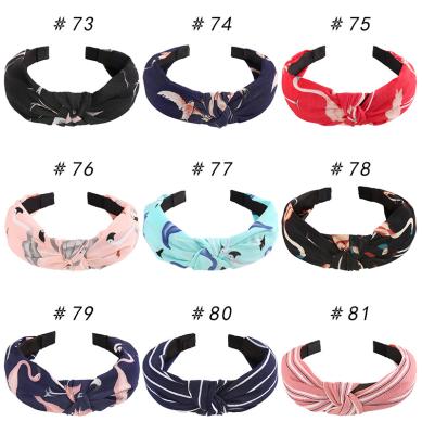 China 2021 New Arrival Smart Brand Hair Band Casual Hair Band Cloth Custom Hair Wraps For Women for sale