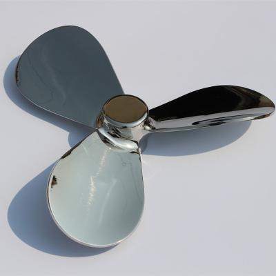 China Boat Spare Parts Hot Selling Grade 316 Stainless Steel Marine Boat Propeller for sale