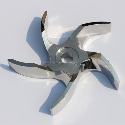 China Boat Spare Parts 316 Stainless Steel Marine Boat Propeller For Sale for sale