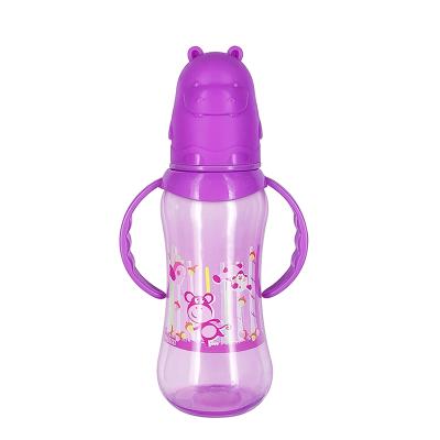 China New Desgin Feeding Supplies 250Ml PP Viable Custom Baby Water Feeding Bottle For Babies for sale