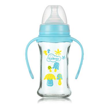 China BPA free baby supplies and products bebe natural single good glass borosilicate baby feeding milk bottle BPA free for sale