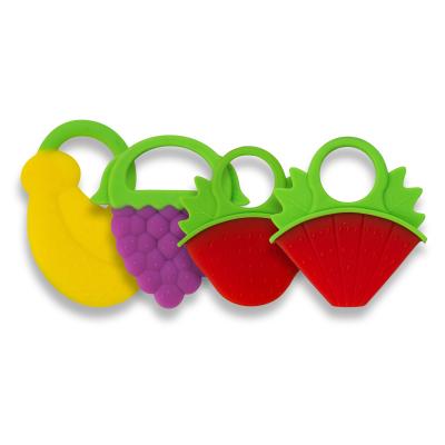 China 2021 New Innovative Soft And Safe Baby Products BPA Free Silicone Baby Teether for sale