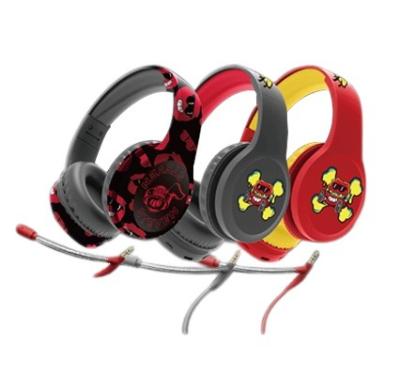 China Colorful Jellie's Monsters 85Db Earphone Limited Kids For Study Online Cartoon Printing Headphones Headset Cable Game for sale