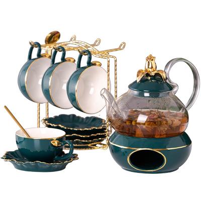 China Viable WHOLESALE AMAZON Coffee 15pcs Ceramic Tea Set JS-C1908 for sale