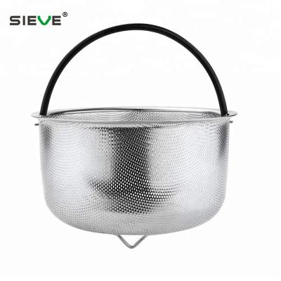 China Amazon Viable Hot Selling Accessories Punching Steamer Basket 6qt JS-B002H for sale