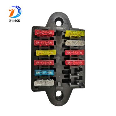 China 12 Way DC 12v Fuse Box Fuse Block 24V 32V Blade Fuse Box Block Holder Sealed ATC ATO 2 Input 12 Ouput for sale