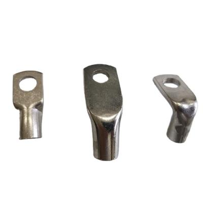 China Power Electric Power Tinned Copper Connecting Cable End Lug Crimping Terminal Connectors for sale