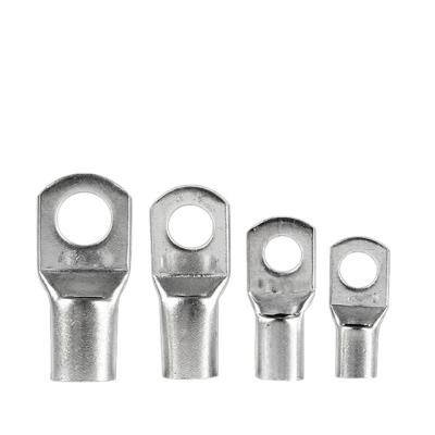 China Wire Connecting Cable Hooks Ring Terminals Non-Insulated Ring Crimp Cable Terminals Wholesale Price for sale