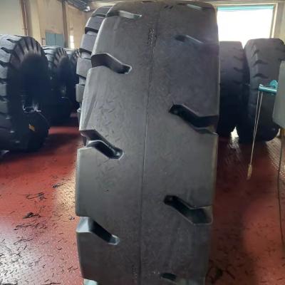 China Port 14.00-24 use 16.00-25 18.00-25 14.00-24 left tire E-4 for sale