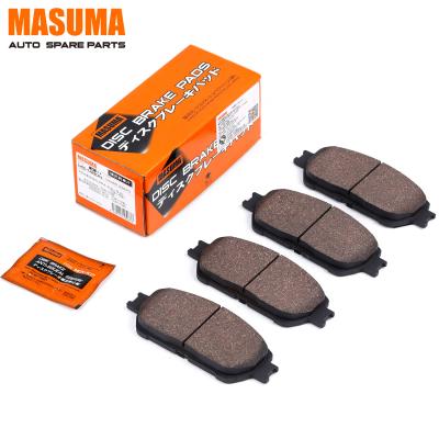 China MS-1480N MASUMA Auto Spare part Quick Stop brake pads set 04465-33270 XZU308 GDB3248 for sale