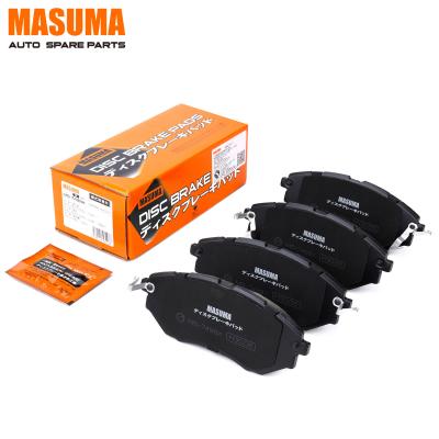 China ADS74232 MASUMA Auto Chassis Parts Ceramic Disc Brake Pads for Subaru 26296AJ000 ASV40L for sale