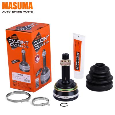 China TO-55 MASUMA Universal Auto CV Joint BZB40 1BZFPE for TOYOTA COROLLA FIELDER CE121G for sale