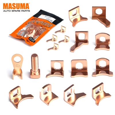 China MASUMA 10PCS Auto Parts Connectors Terminals Relay Contact For Starter 18*10*2cm for sale