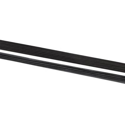 China Black Capping Rubber U Channel Edging Guard Trim Seal Strip For Glass Railing for sale