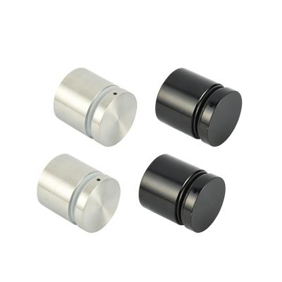 China China Glass Factory Black Standoffs Stainless Steel Side Mounted Glass Balustrade Clamp For Glass Balustrade for sale