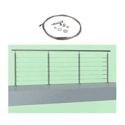 China 1/8 Stainless Steel 316 Deck Cable Railing System Kits for sale