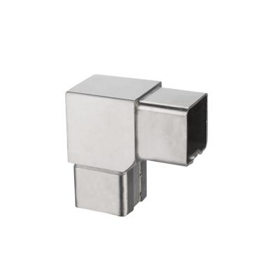 China Handrail Tube Connector Square Handrail Bracket Handrail 90 degree corner angle connectors for square tube zu verkaufen