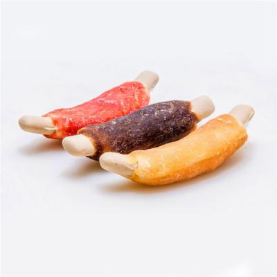 China Viable Dental Chews Kebab Shaped Chews Grain Free Dog Bully Sticks Food Pet Shop Products Dog Natural for sale