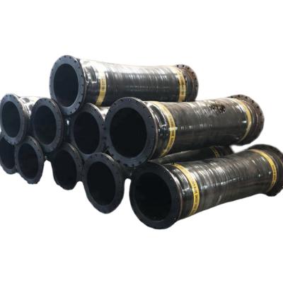 China Abrasive Resistant First Class High Flange Pipe Large Diameter Discharge Mud Suction Dredging Dredging Pipe for sale