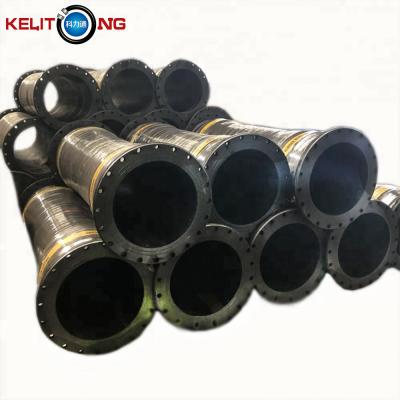 China High Abrasive Resistant High Quality Marine Dredging Rubber Discharge Hose Mud Large Diameter Dredge Discharge Hose for sale